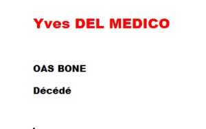  Yves DEL MEDICO